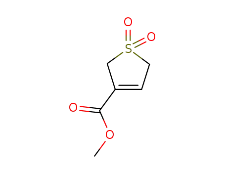 Molecular Structure of 67488-50-0 (3-Methoxycarbonyl-3-sulfolene)