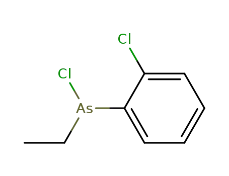 Molecular Structure of 83627-06-9 ((o-chlorophenyl)ethylarsinous chloride)