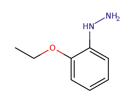 Molecular Structure of 17672-29-6 (2-Ethoxyphenylhydrazine)