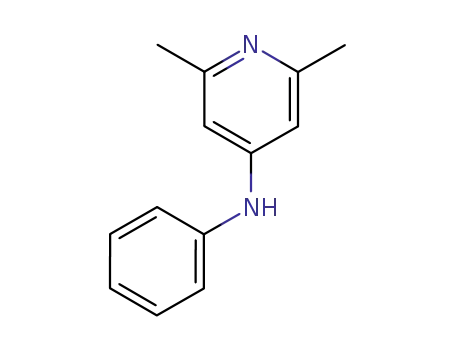 Molecular Structure of 86775-90-8 ((2,6-dimethyl-pyridin-4-yl)-phenyl-amine)