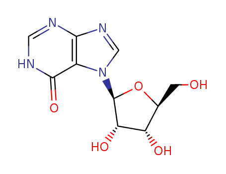 6H-Purin-6-one,7-a-D-arabinofuranosyl-1,7-dihydro- cas  10280-02-1