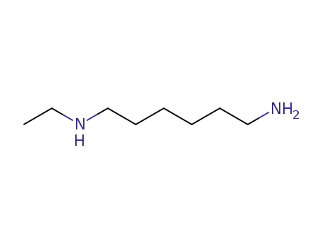 Molecular Structure of 40043-26-3 (N-Ethylhexane-1,6-diamine)