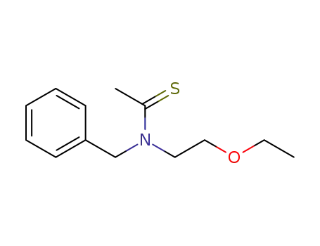 N-benzyl-N-(2-ethoxyethyl)ethanethioamide