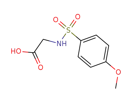 (4-Methoxy-benzenesulfonylamino)-acetic acid