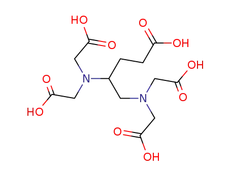 Molecular Structure of 89717-56-6 (Pentanoic acid, 4,5-bis[bis(carboxymethyl)amino]-)