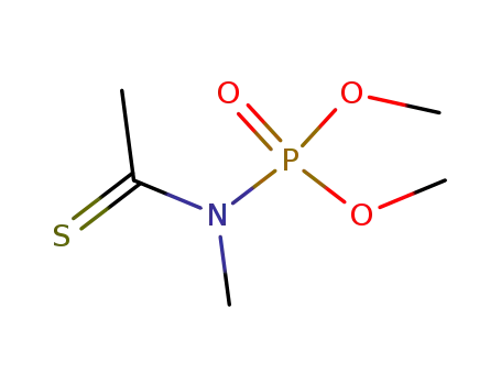dimethyl N-thioethanoyl-N-methylphosphoramidate