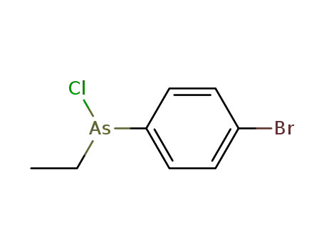 Molecular Structure of 83627-01-4 (C<sub>8</sub>H<sub>9</sub>AsBrCl)