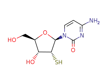 Molecular Structure of 75330-77-7 (Cytidine, 2'-thio-)