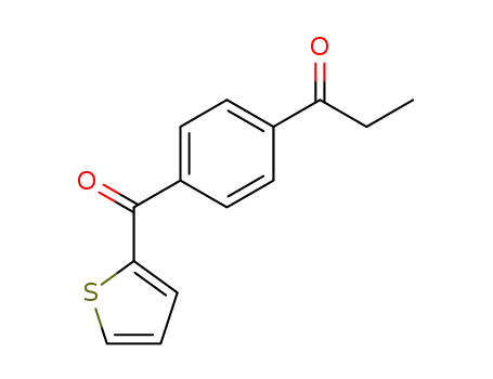 1-Propanone, 1-[4-(2-thienylcarbonyl)phenyl]-
