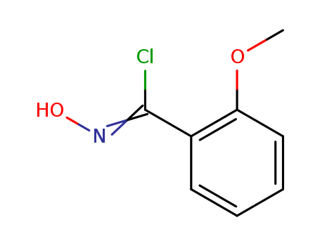 Benzenecarboximidoylchloride, N-hydroxy-2-methoxy-