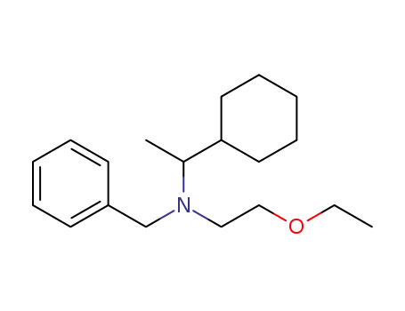 N-benzyl-1-cyclohexyl-N-(2-ethoxyethyl)ethanamine