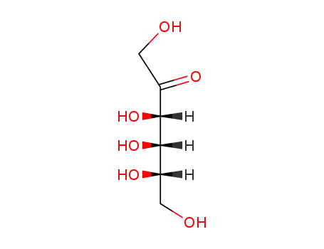 Molecular Structure of 16354-64-6 (L-Psicose)