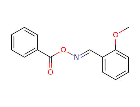 2-methoxy-benzaldehyde-(<i>O</i>-benzoyl oxime )