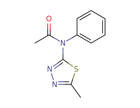 <i>N</i>-(5-methyl-[1,3,4]thiadiazol-2-yl)-<i>N</i>-phenyl-acetamide