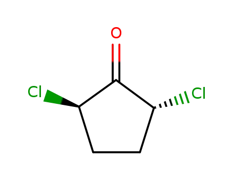 Cyclopentanone,  2,5-dichloro-