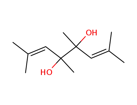 Molecular Structure of 105906-21-6 (meso-2,4,5,7-tetramethyl-2,4-octadiene-4,5-diol)