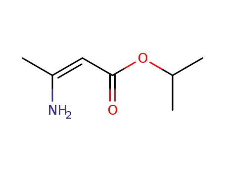 Molecular Structure of 40100-28-5 (isopropyl 3-aminocrotonate)