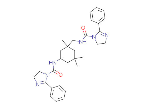 N-(3-((((4,5-Dihydro-2-phenyl-1H-imidazol-1-yl)carbonyl)amino)methyl)-3,5,5-trimethylcyclohexyl)-4,5-dihydro-2-phenyl-1H-imidazole-1-carboxamide