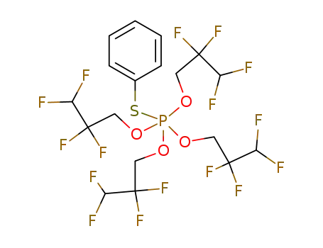 Molecular Structure of 80587-03-7 (C<sub>18</sub>H<sub>17</sub>F<sub>16</sub>O<sub>4</sub>PS)