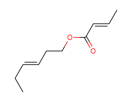 2-Butenoic acid,(3E)-3-hexen-1-yl ester, (2E)-