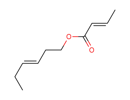 Molecular Structure of 68938-58-9 ((E)-3-hexenyl crotonate)