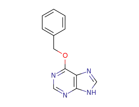 Molecular Structure of 57500-07-9 (6-Benzyloxypurine)