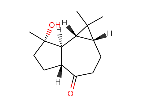 Molecular Structure of 99147-42-9 ((+)-11β-hydroxy-apoaromadendrone)