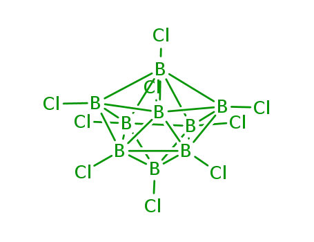 Molecular Structure of 12008-47-8 (Nonaborane(9),nonachloro- (9CI))