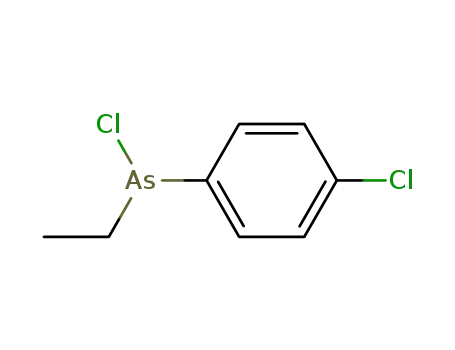 Molecular Structure of 83627-00-3 ((p-chlorophenyl)ethylarsinous chloride)