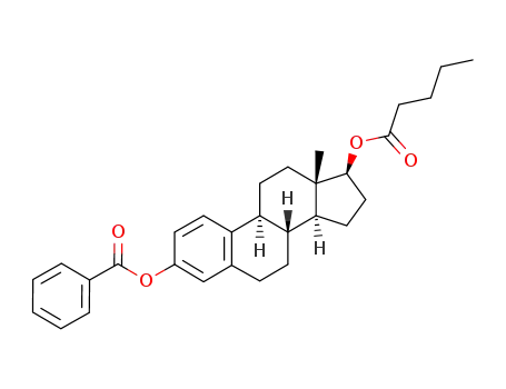 Molecular Structure of 63042-21-7 (3-benzoyloxy-17β-valeryloxy-estra-1,3,5(10)-triene)