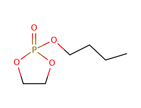 Molecular Structure of 67554-09-0 (2-Butoxy-1,3,2-dioxaphospholane 2-oxide)