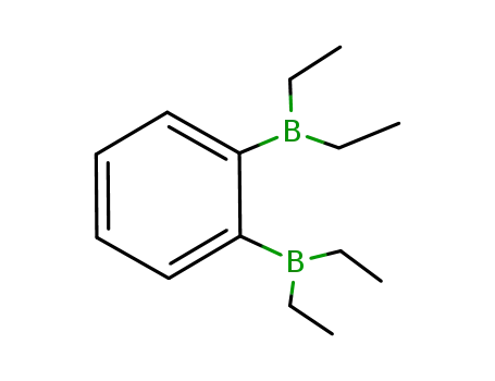 Molecular Structure of 208246-80-4 (1,2-bis(diethylboryl)benzene)