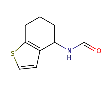 Formamide, N-(4,5,6,7-tetrahydrobenzo[b]thien-4-yl)-