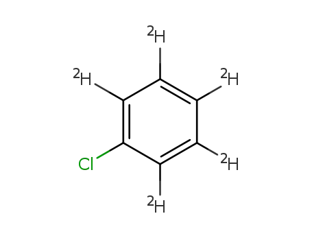 Molecular Structure of 3114-55-4 (CHLOROBENZENE-D5)