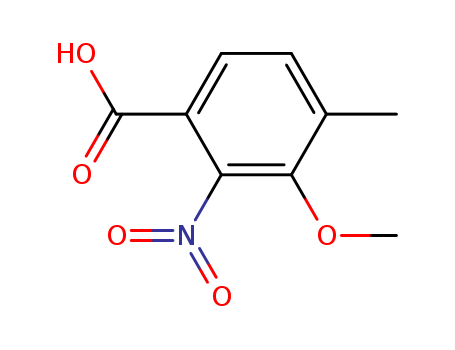 3-Methoxy-4-methyl-2-nitrobenzoic acid 57281-77-3
