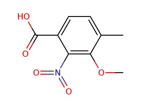 3-Methoxy-4-methyl-2-nitrobenzoic acid