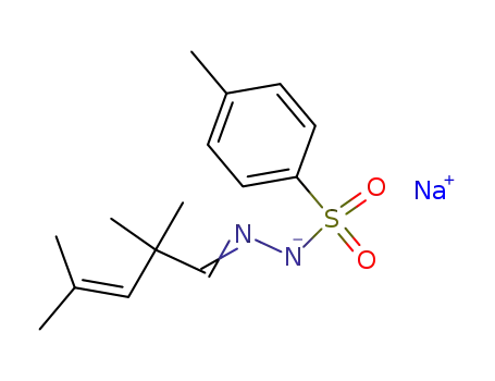Molecular Structure of 42302-74-9 (2,2,4-trimethyl-3-pentanal p-tozylhydrazonate)