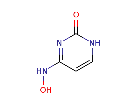 Molecular Structure of 20555-88-8 (6-HYDROXYLAMINOURACIL)