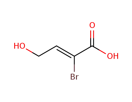 Molecular Structure of 32805-66-6 (α-bromo-γ-oxy-crotonic acid)
