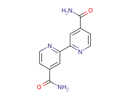 Molecular Structure of 100137-02-8 (2,2'-Bipyridine-4,4'-dicarboxamide)