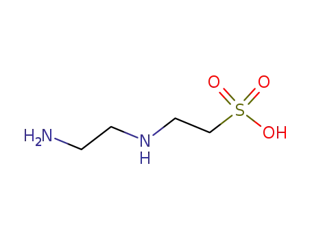 Molecular Structure of 83111-01-7 (2-[(2-Aminoethyl)-amino]-ethanesulfonicacid)