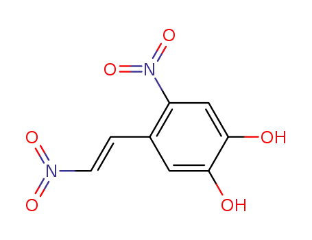 Molecular Structure of 96806-57-4 ((E)-4,5-dihydroxy-2,β-dinitrostyrene)