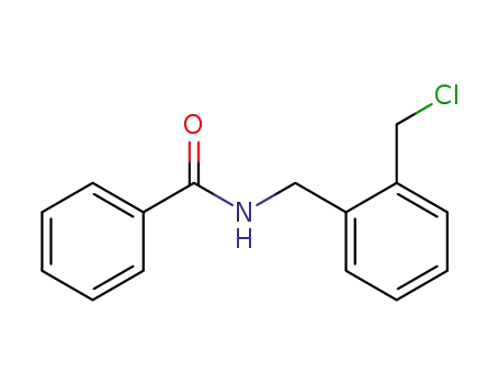 Molecular Structure of 28837-90-3 (<i>N</i>-(2-chloromethyl-benzyl)-benzamide)