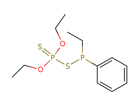 mixed thioanhydride of O,O-diethyl hydrogen phosphorodithioate and ethylphenylphosphinothious acid