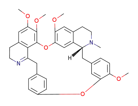 6,20,21,25-Tetramethoxy-30-methyl-8,23-dioxa-15,30-diazaheptacyclo[22.6.2.29,12.13,7.114,18.027,31.022,33]hexatriaconta-3(36),4,6,9(35),10,12(34),14,18,20,22(33),24,26,31-tridecaene