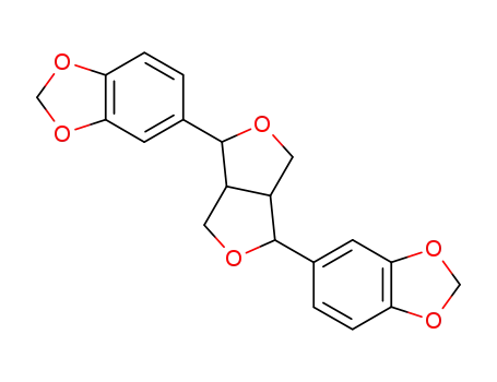 1,3-Benzodioxole,5,5'-(tetrahydro-1H,3H-furo[3,4-c]furan-1,4-diyl)bis-, (1S,3aR,4S,6aR)-