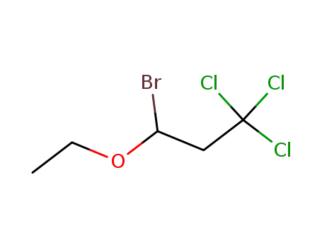 Molecular Structure of 89180-39-2 (3-bromo-1,1,1-trichloro-3-ethoxy-propane)