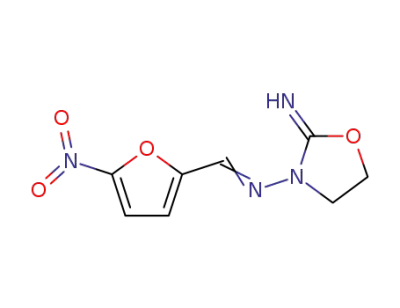 (2-imino-oxazolidin-3-yl)-(5-nitro-[2]furfuryliden)-amine