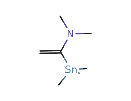 N,N-Dimethyl-1-(trimethylstannyl)ethen-1-amine