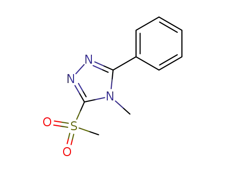 4-메틸-3-메틸술포닐-5-페닐-1,2,4-트리아졸